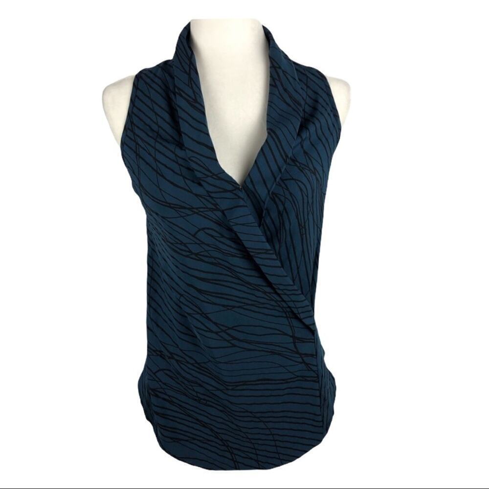 Walter Baker w118  Faux Wrap Blouse Tank Size XS
